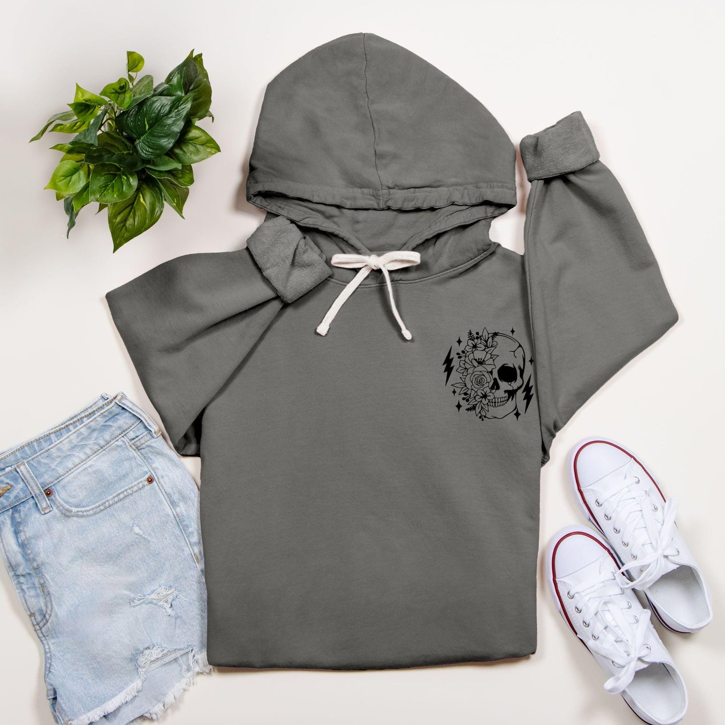 Rocking motherhood Hoodie Comfort Colors, Rocking motherhood pullover, Motherhood Rock Skeleton Hoodie, Rocker Mom Gifts